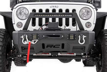 Load image into Gallery viewer, JEEP FRONT STUBBY LED WINCH BUMPER | BLACK SERIES (07-18 WRANGLER JK)