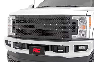 FORD MESH GRILLE (17-19 SUPER DUTY)
